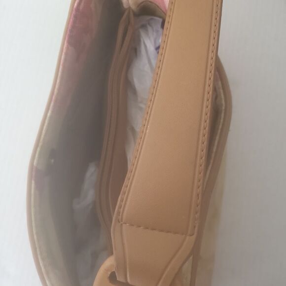 Vintage 90s Fossil Pastel Floral Print Baguette - Picture 8 of 8